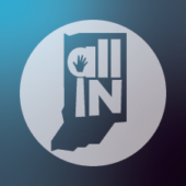 All IN logo