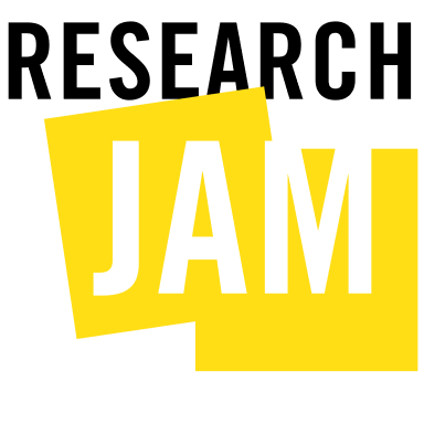 The Research Jam logo.