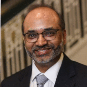 Dr. Samir Gupta smiles in his headshot.